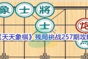 挑战天天象棋残局207期的通关攻略（以游戏为主）